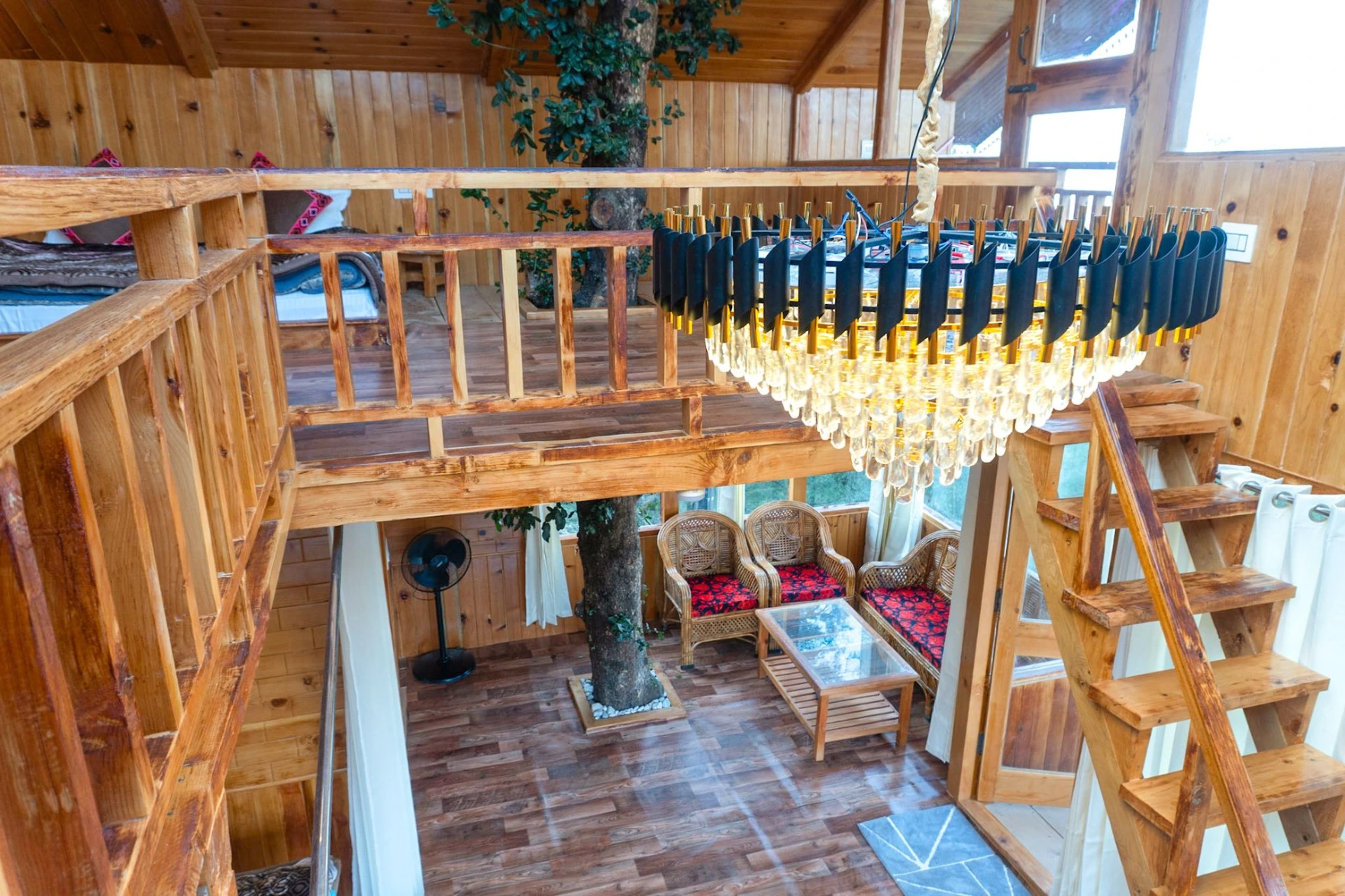 tree house interior