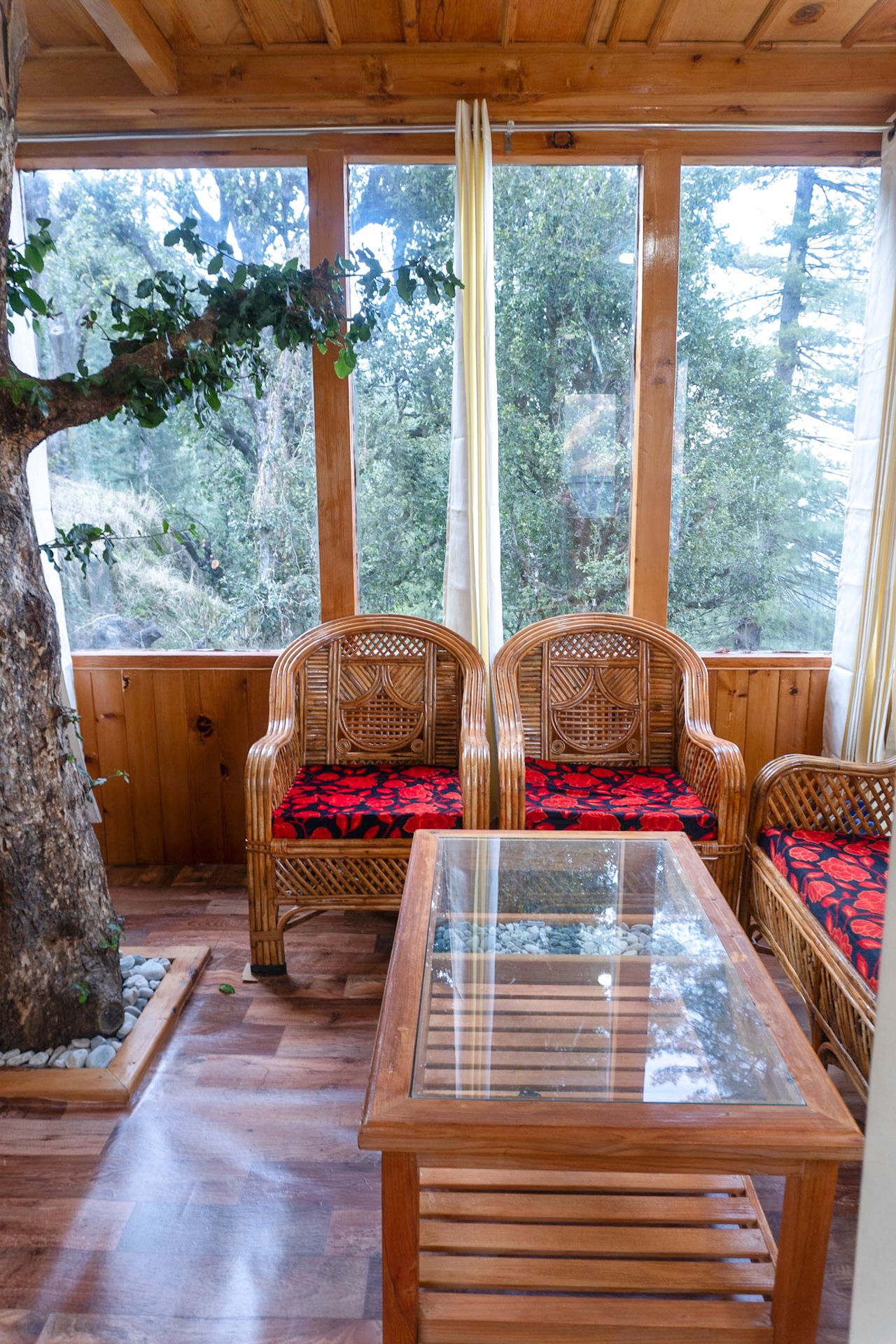 tree house interior